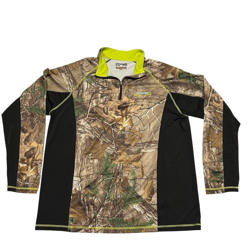 Realtree Scent Factor - Men’s Camo Hunting Long Sleeve Sz. LG